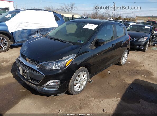 KL8CD6SA9KC726556 2019 CHEVROLET SPARK Черный Передняя левая четверть