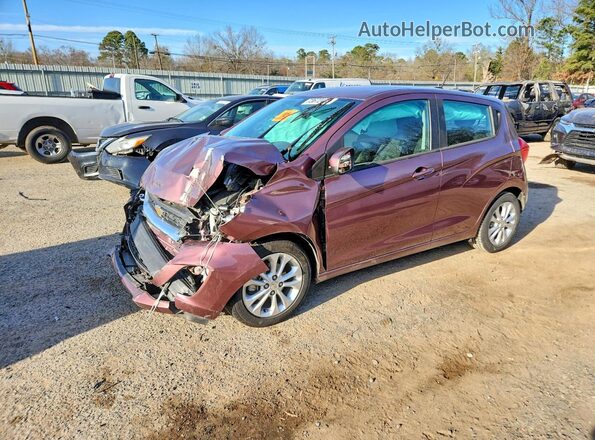 KL8CD6SA9KC785042 2019 CHEVROLET SPARK Розовый Передняя левая четверть