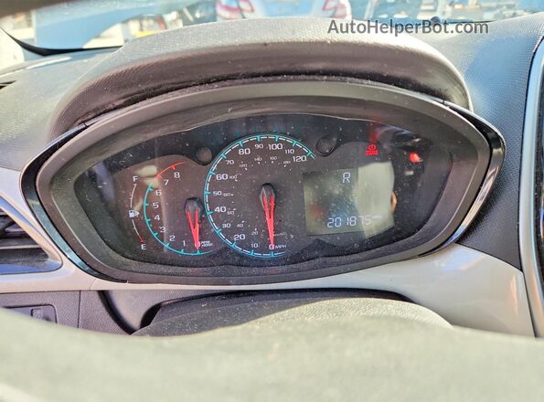 KL8CD6SAXHC818414 2017 CHEVROLET SPARK Бежевый Вид щитка приборов