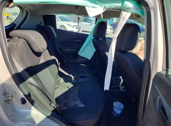 KL8CD6SAXHC818414 2017 CHEVROLET SPARK Бежевый Вид задних сидений