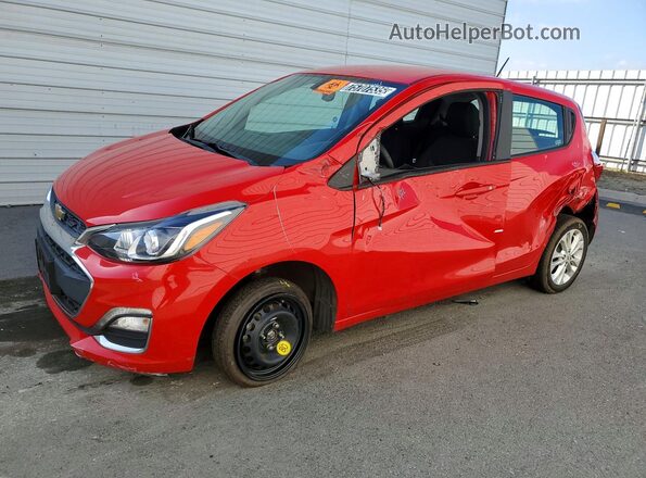 KL8CD6SAXNC014402 2022 CHEVROLET SPARK Красный Передняя левая четверть