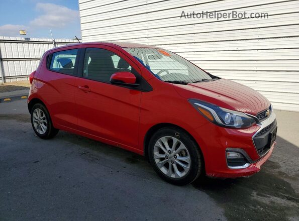 KL8CD6SAXNC014402 2022 CHEVROLET SPARK Красный Передняя правая четверть