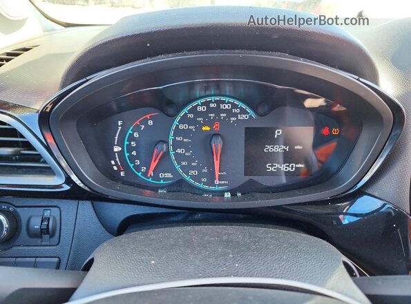 KL8CD6SAXNC014402 2022 CHEVROLET SPARK Красный Вид щитка приборов