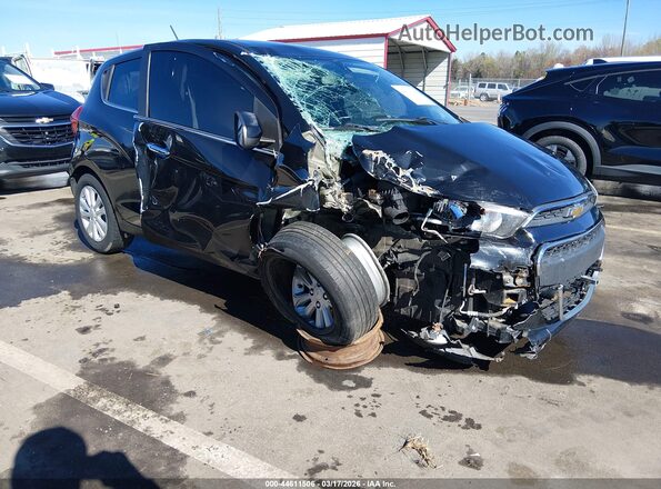 KL8CE6SA0HC826468 2017 CHEVROLET SPARK Черный Передняя правая четверть