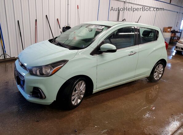 KL8CF6SA5HC744927 2017 CHEVROLET SPARK Green Przód lewy