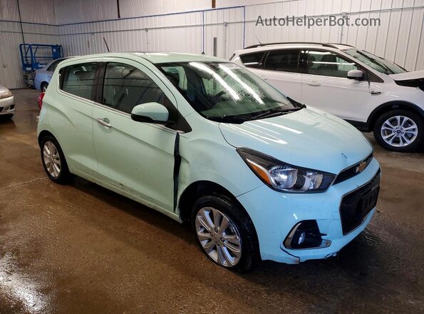 KL8CF6SA5HC744927 2017 CHEVROLET SPARK Green Przód prawy