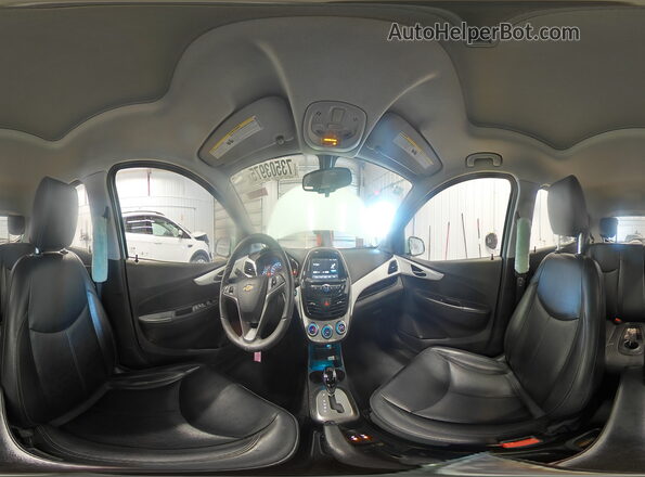 KL8CF6SA5HC744927 2017 CHEVROLET SPARK Green Widok wnętrza 360 stopni