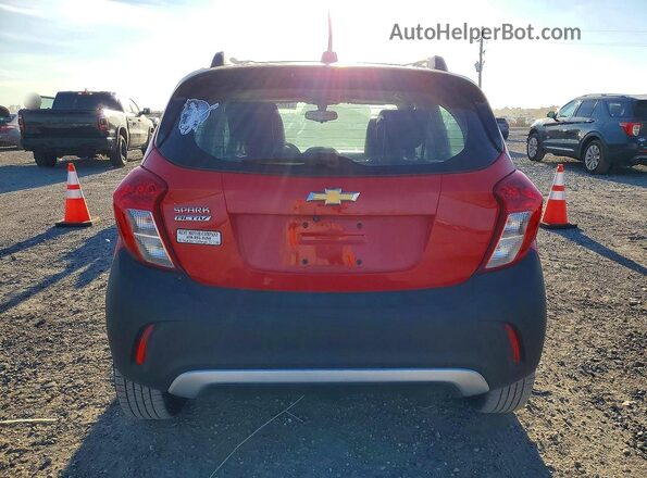 KL8CH6SA0JC422034 2018 CHEVROLET SPARK Красный Вид сзади