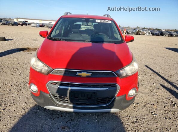 KL8CH6SA0JC422034 2018 CHEVROLET SPARK Красный Вид спереди