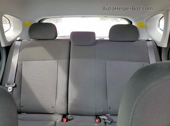 KM8HA3AB1TU391024 2026 HYUNDAI KONA White Vista de los asientos traseros