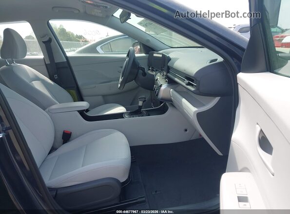 KM8HA3AB4TU404834 2026 HYUNDAI KONA Black Widok wnętrza z przodu
