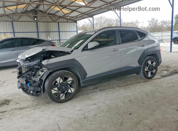 KM8HB3AB2RU129194 2024 HYUNDAI KONA Серый Передняя левая четверть