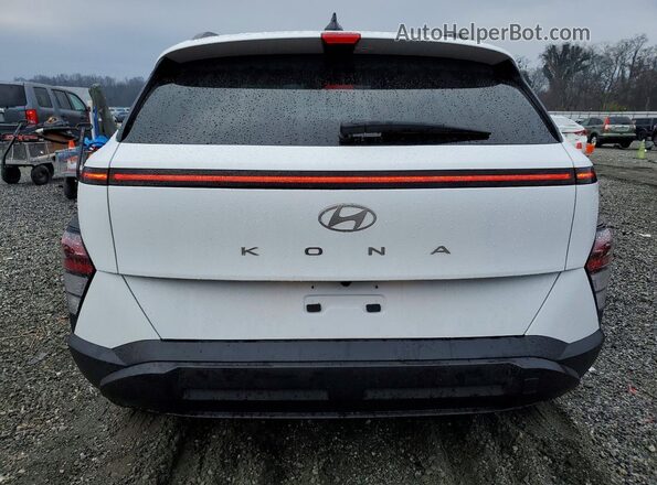 KM8HB3AB4SU313509 2025 HYUNDAI KONA Белый Вид сзади