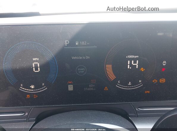 KM8HBCAB3RU099087 2024 HYUNDAI KONA Белый Вид задних сидений
