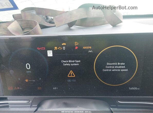 KM8HCCAB4RU064751 2024 HYUNDAI KONA Green Rear seats view
