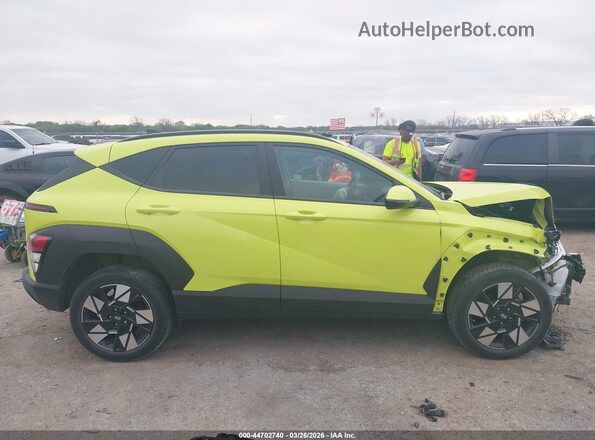 KM8HCCAB4RU064751 2024 HYUNDAI KONA Green Rear interior view