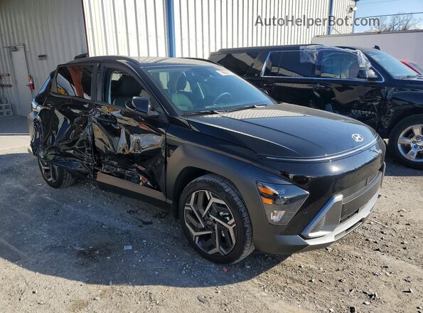 KM8HD3A34TU373908 2026 HYUNDAI KONA Черный Передняя правая четверть