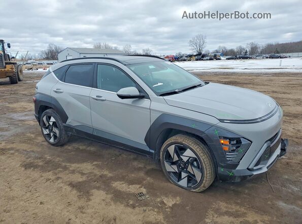KM8HECA34RU180910 2024 HYUNDAI KONA Серый Передняя правая четверть