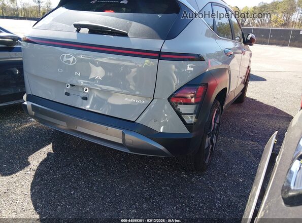 KM8HECA38RU048233 2024 HYUNDAI KONA Серый Задняя правая четверть
