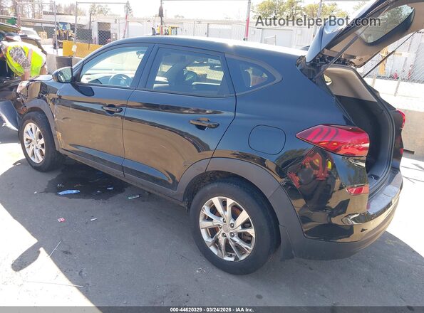 KM8J2CA41MU344609 2021 HYUNDAI TUCSON Черный Задняя левая четверть