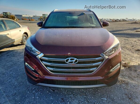 KM8J33A28GU209448 2016 HYUNDAI TUCSON Бордовый Вид спереди