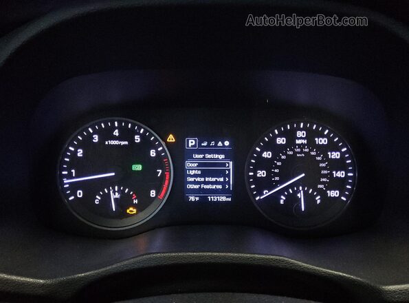 KM8J33A43HU252405 2017 HYUNDAI TUCSON Оранжевый 