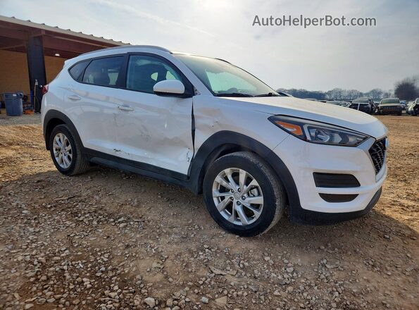 KM8J33A43KU072817 2019 HYUNDAI TUCSON White Delantero derecho