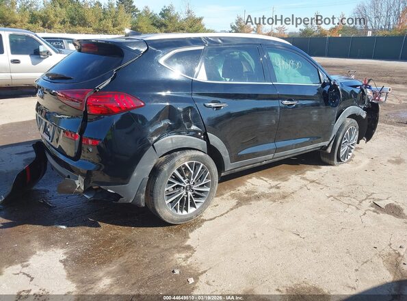 KM8J33AL0LU160989 2020 HYUNDAI TUCSON Черный Задняя правая четверть