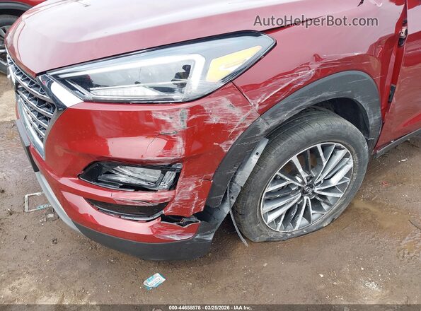 KM8J33AL3KU864232 2019 HYUNDAI TUCSON Maroon Вид спереду