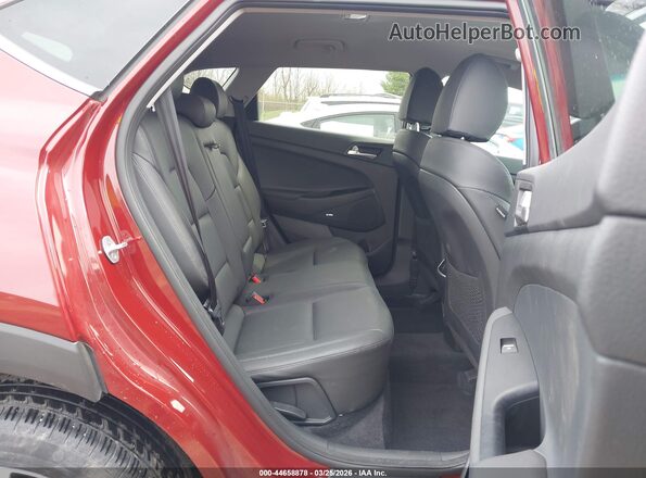 KM8J33AL3KU864232 2019 HYUNDAI TUCSON Maroon Вид наклейки з VIN-кодом
