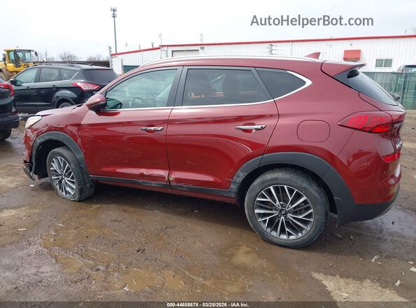KM8J33AL3KU864232 2019 HYUNDAI TUCSON Maroon Панорамний вид салону 360°