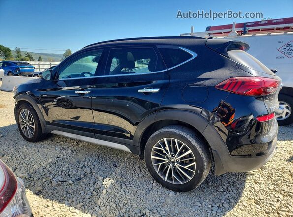KM8J33AL5KU855189 2019 HYUNDAI TUCSON Черный Задняя левая четверть