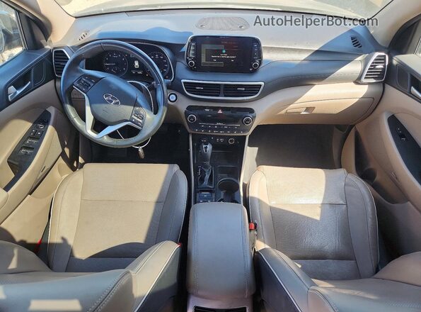 KM8J33AL5KU855189 2019 HYUNDAI TUCSON Черный Вид панели приборов