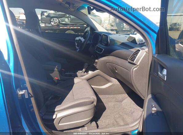KM8J33AL5LU269786 2020 HYUNDAI TUCSON Синий Вид салона спереди