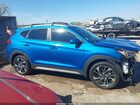 2020 Hyundai Tucson Sport Синий vin: KM8J33AL5LU269786