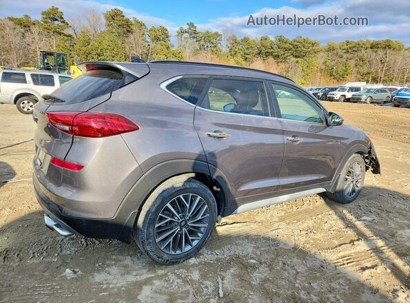 KM8J33AL5MU334766 2021 HYUNDAI TUCSON Угольный Задняя правая четверть