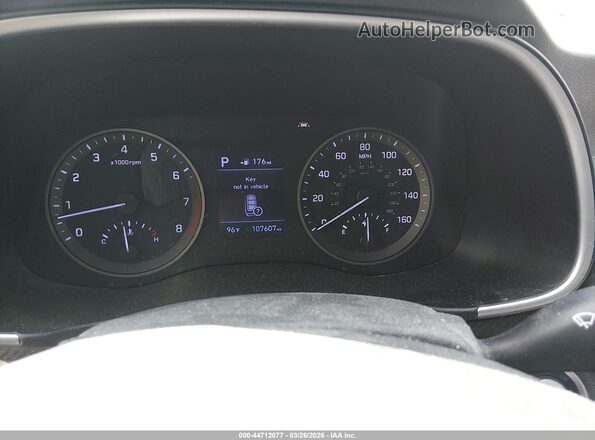 KM8J33AL9KU968238 2019 HYUNDAI TUCSON Gray Rear seats view