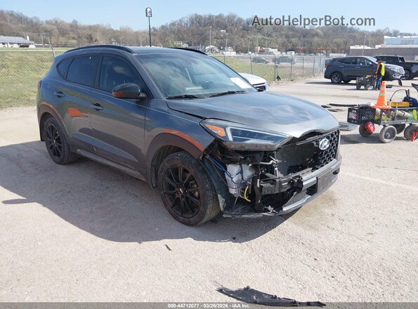 KM8J33AL9KU968238 2019 HYUNDAI TUCSON Gray Front right