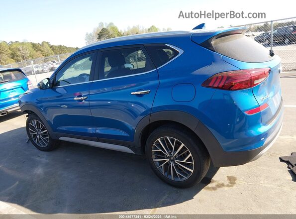 KM8J33ALXMU325738 2021 HYUNDAI TUCSON Blue Widok wnętrza 360 stopni