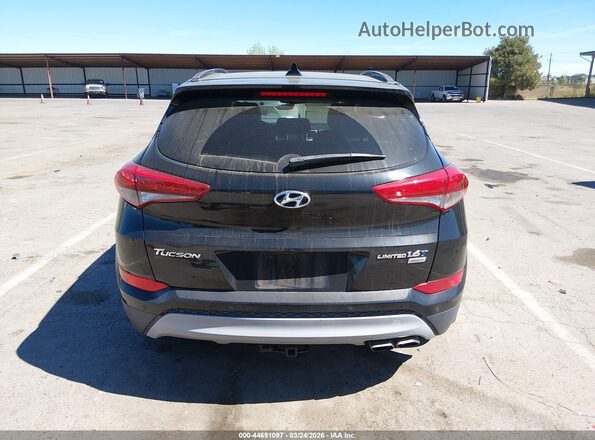KM8J3CA28JU651007 2018 HYUNDAI TUCSON Черный 