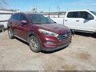 2018 Hyundai Tucson Sel Темно-бордовый vin: KM8J3CA43JU620510