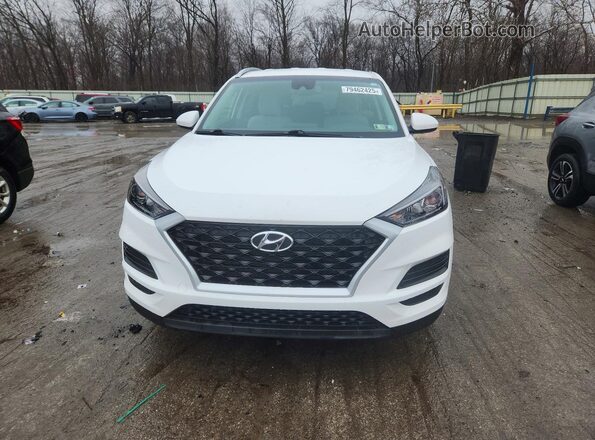KM8J3CA46KU073069 2019 HYUNDAI TUCSON White Vista frontal