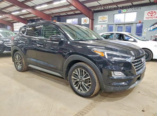 KM8J3CAL2KU057944 2019 HYUNDAI TUCSON Черный Передняя правая четверть