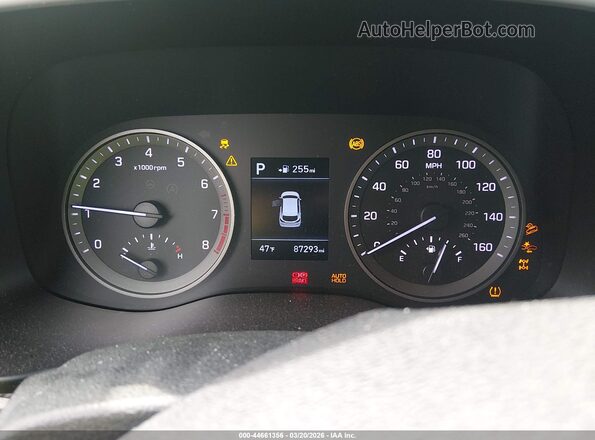 KM8J3CAL5LU183815 2020 HYUNDAI TUCSON Black Widok tylnych siedzeń