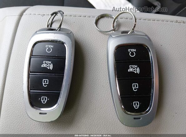 KM8JBCA19NU079316 2022 HYUNDAI TUCSON HYBRID Silver Widok deski rozdzielczej