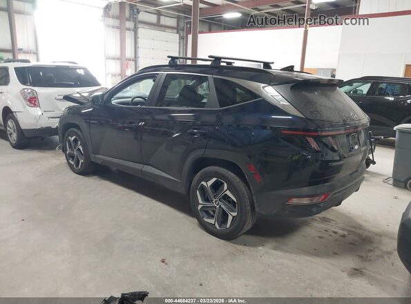 KM8JCCD17RU191613 2024 HYUNDAI TUCSON HYBRID Navy Задняя левая четверть