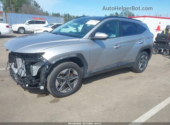 KM8JCDD15SU247883 2025 HYUNDAI TUCSON HYBRID Серебряный Передняя левая четверть