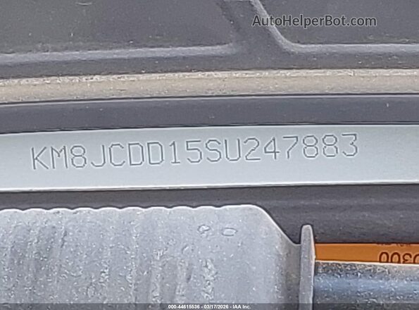 KM8JCDD15SU247883 2025 HYUNDAI TUCSON HYBRID Серебряный Вид подкапотного пространства