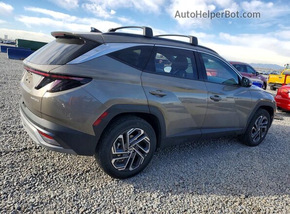 KM8JEDD15TU406140 2026 HYUNDAI TUCSON Коричневый Задняя правая четверть