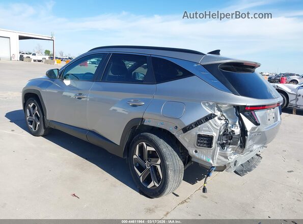 KM8JFCA11PU093508 2023 HYUNDAI TUCSON HYBRID Серебряный Задняя левая четверть